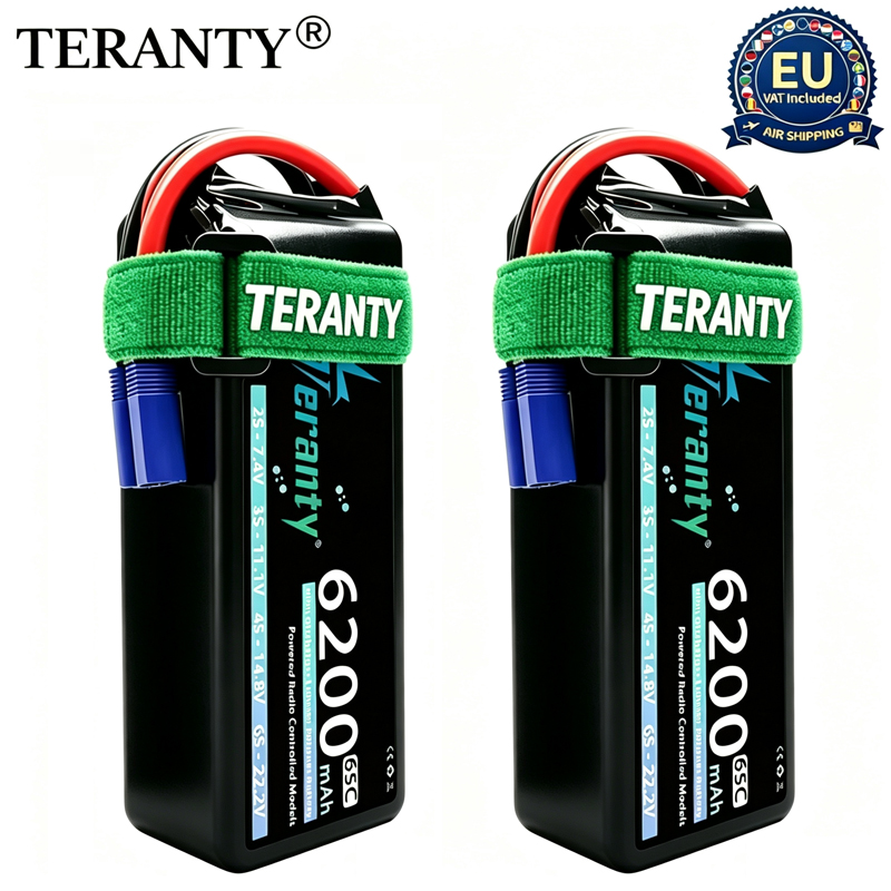 Rc Hobby Land - Batterie Lipo TERANTY 6S 6200mAh 22.2V