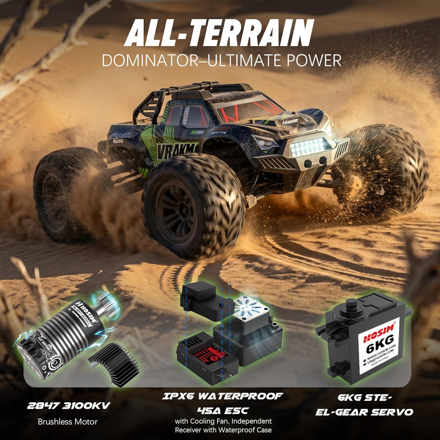 Voiture RC sans balais pour ad - Rc Hobby Grade Truck avis et prix