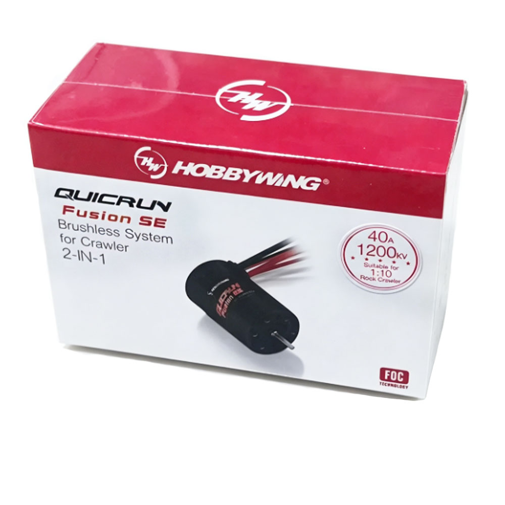 Hobbywing QuicRun Fusion SE Co - Rc Hobby Motor avis et prix
