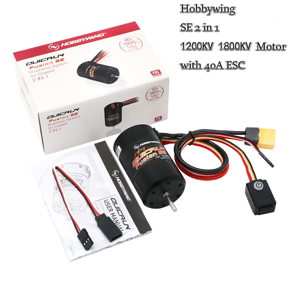Hobbywing QuicRun Fusion SE Co - Rc Hobby Motor avis et prix